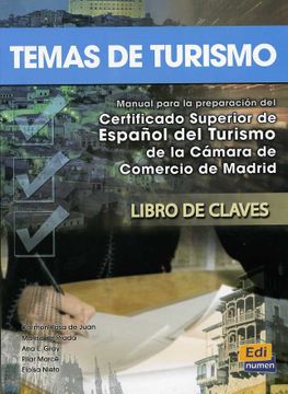 portada Temas de Turismo - Libro de Claves