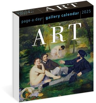 portada Art Page-A-Day Gallery Calendar 2025: The Next Best Thing to Exploring Your Favorite Museum (en Inglés)