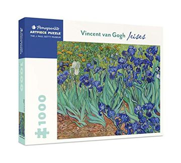 portada Van Gogh Irises Puzle Rompecabezas 1000 Piezas