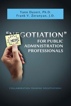portada Newgotiation for Public Administration Professionals 