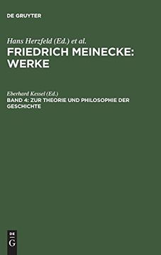 portada Zur Theorie und Philosophie der Geschichte (in German)