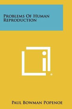 portada problems of human reproduction (en Inglés)
