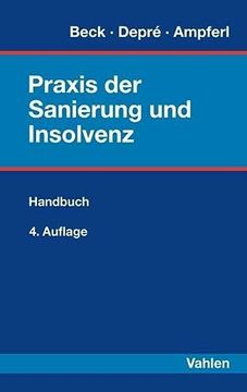 portada Praxis der Sanierung und Insolvenz (en Alemán)