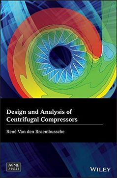 portada Design and Analysis of Centrifugal Compressors (Wiley-Asme Press Series) 