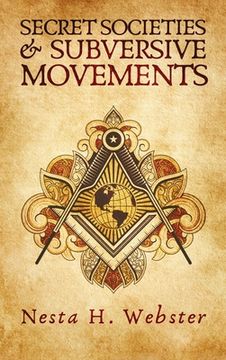 portada Secret Societies And Subversive Movement Hardcover