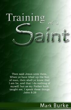 portada Training of a Saint (in English)