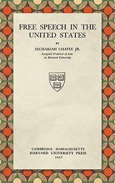 portada Free Speech in the United States (1967) (in English)