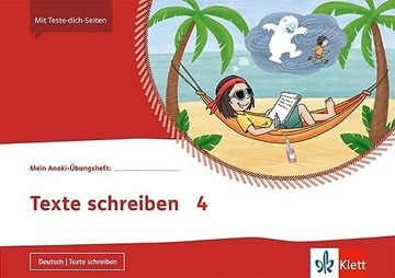 portada Texte Schreiben 4 Übungsheft Klasse 4 (en Alemán)