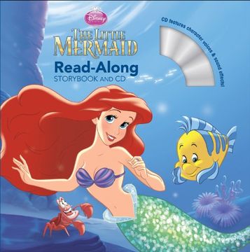 portada the little mermaid read-along storybook and cd