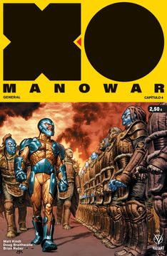 portada X-o Manowar, 4 (Valiant - xo Manowar)