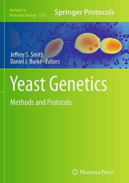 portada Yeast Genetics: Methods and Protocols (Methods in Molecular Biology, 1205)