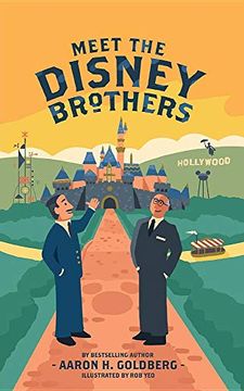 portada Meet the Disney Brothers: A Unique Biography About Walt Disney (en Inglés)