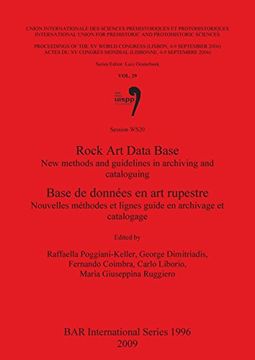 portada rock art date base: new methods and guidelines in archiving and cataloguing (en Inglés)