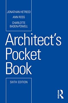 portada Architect's Pocket Book (Routledge Pocket Books) (in English)