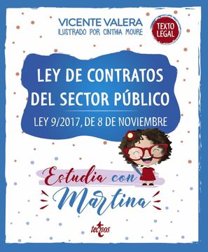 portada Ley de Contratos del Sector Público. Estudia con Martina: Ley 9 (in Spanish)