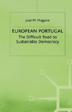 portada european portugal: the difficult road to sustainable democracy (en Inglés)