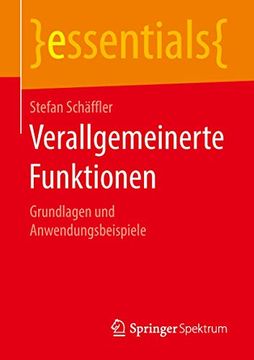 portada Verallgemeinerte Funktionen: Grundlagen und Anwendungsbeispiele (en Alemán)