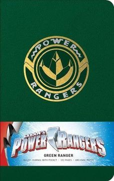 portada Power Rangers: Green Ranger Hardcover Ruled Journal (Insights Journals)