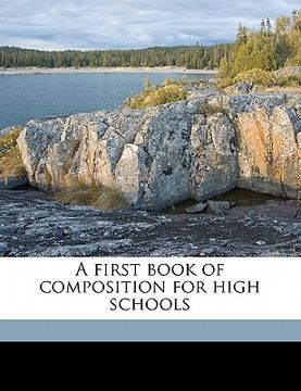 portada a first book of composition for high schools