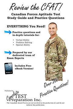 portada Review the CFAT: Complete Canadian Forces Aptitude Test Study Guide and Practice Test Questions (en Inglés)
