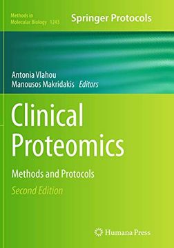portada Clinical Proteomics: Methods and Protocols (Methods in Molecular Biology, 1243) (en Inglés)