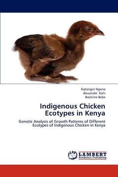 portada indigenous chicken ecotypes in kenya (en Inglés)