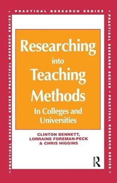 portada Researching Into Teaching Methods: In Colleges and Universities (en Inglés)