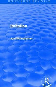 portada Imitation (Routledge Revivals) (en Inglés)