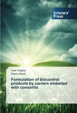 portada Formulation of biocontrol products by carriers embeded with consortia