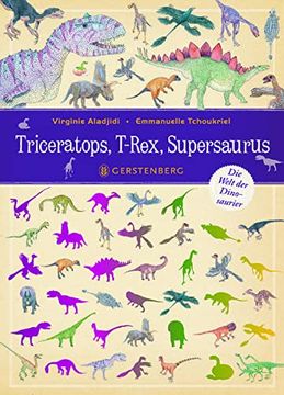 portada Triceratops, T-Rex, Supersaurus die Welt der Dinosaurier (in German)