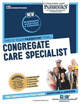 portada Congregate Care Specialist (en Inglés)