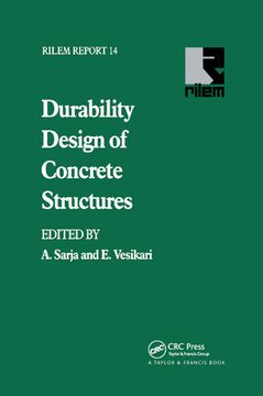 portada Durability Design of Concrete Structures (en Inglés)