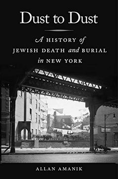 portada Dust to Dust: A History of Jewish Death and Burial in new York (Goldstein-Goren Series in American Jewish History) (en Inglés)