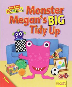 portada Monster Megan's big Tidy up (Ruby Tuesday Readers: Busy Monsters) (en Inglés)