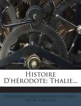 portada Histoire D'hérodote: Thalie... (en Francés)