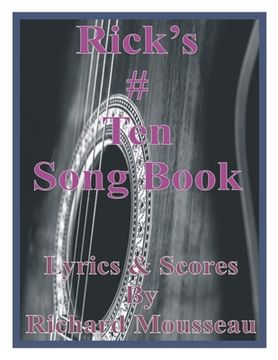 portada Rick's # Ten Song Book (en Inglés)