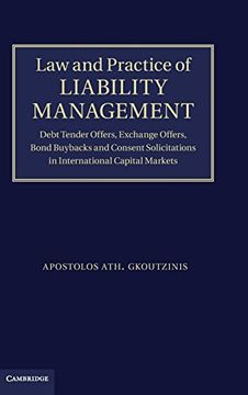 portada Law and Practice of Liability Management (en Inglés)