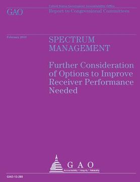 portada Report to Congressional Committees: Spectrum Management (en Inglés)