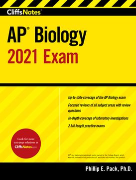 portada Cliffsnotes ap Biology 2021 Exam (en Inglés)