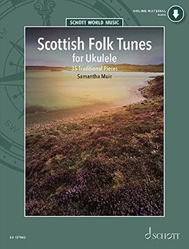 portada Scottish Folk Tunes for Ukulele: 35 Traditional Pieces - For Violin Book/Audio Online (en Inglés)