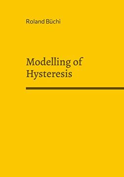 portada Modelling of Hysteresis (en Inglés)