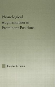 portada phonological augmentation in prominent positions (en Inglés)