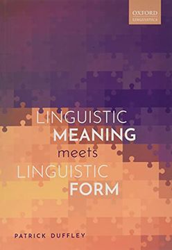 portada Linguistic Meaning Meets Linguistic Form (in English)