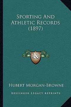 portada sporting and athletic records (1897) (en Inglés)