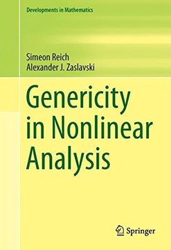 portada Genericity in Nonlinear Analysis (Developments in Mathematics)