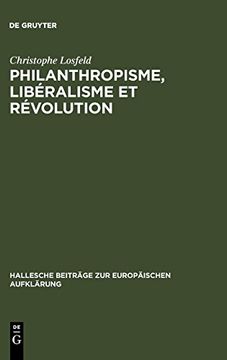 portada Philanthropisme, Libéralisme et Révolution (in French)