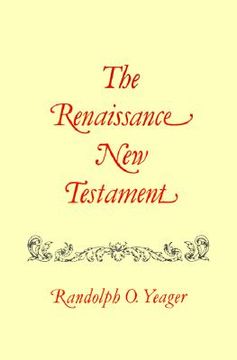 portada the renaissance new testament: colossians 1:1-timothy 4:23 (in English)