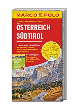 portada Marco Polo Regionalkarte Österreich, Südtirol 1: 200. 000 (en Alemán)