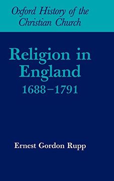 portada Religion in England, 1688-1791 (Oxford History of the Christian Church) (en Inglés)