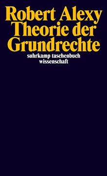 portada Theorie der Grundrechte (Suhrkamp Taschenbuch Wissenschaft) (en Alemán)